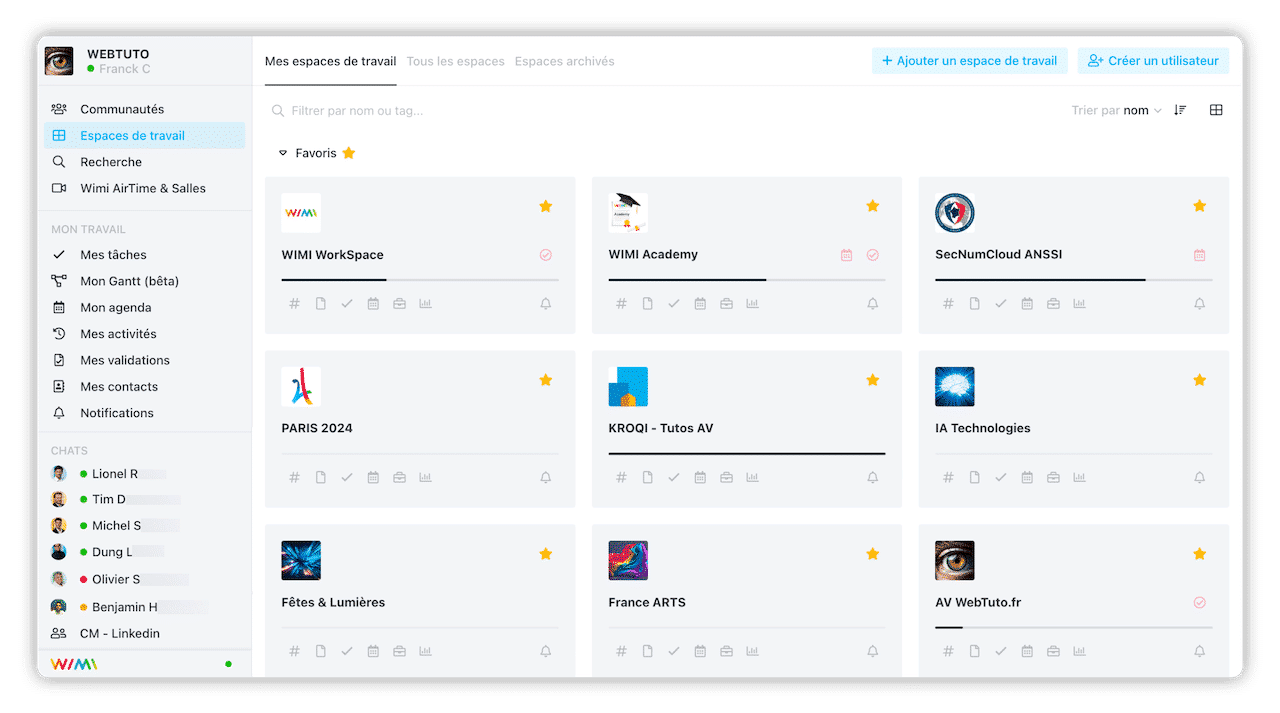 workspace workspace - Wimi